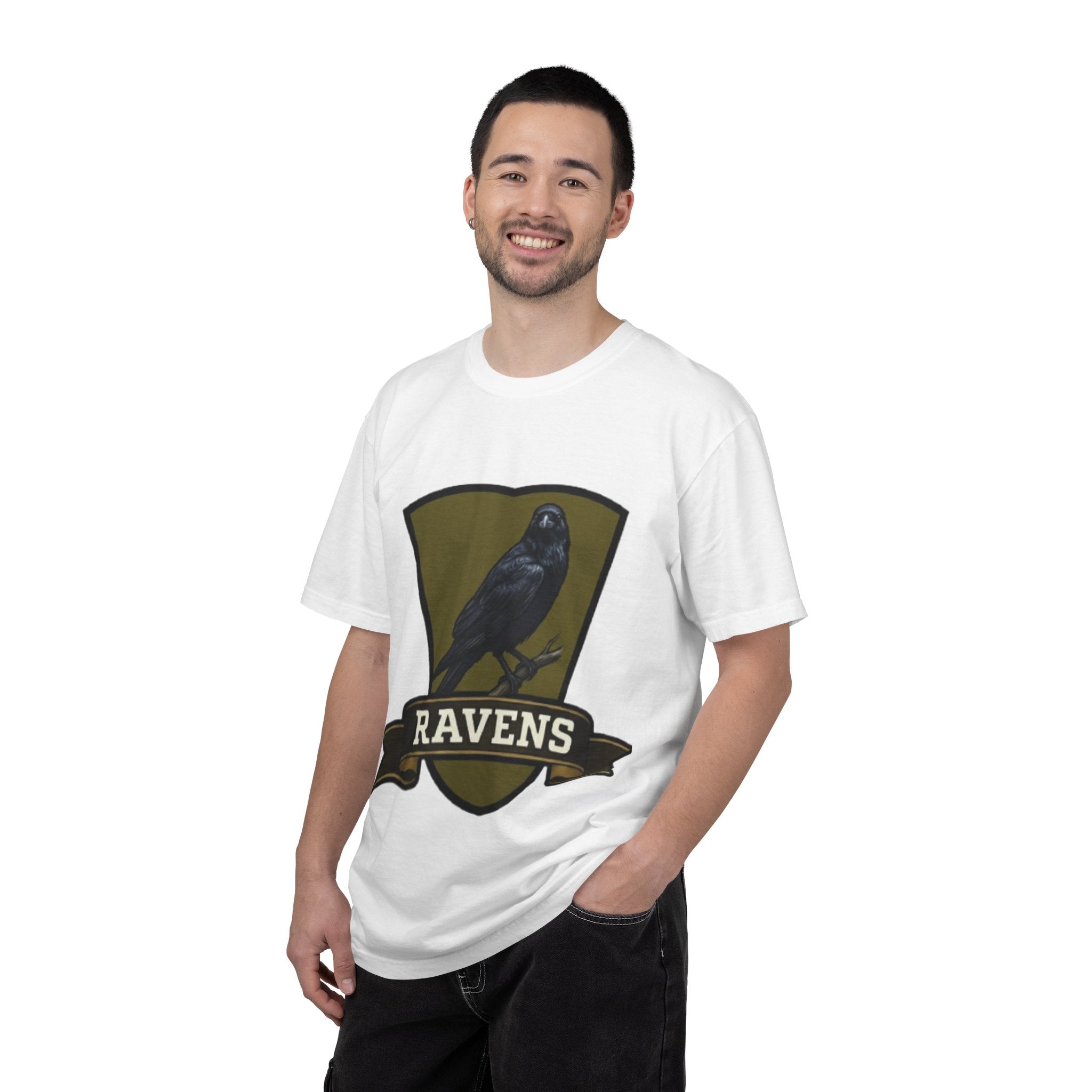 Ravens Crest T-Shirt — Vintage Shield Logo Tee