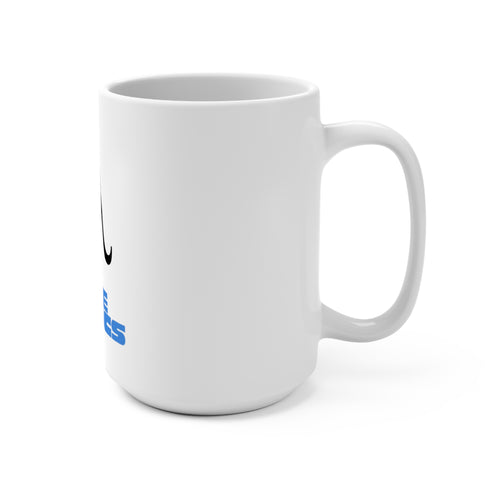 15oz Ceramic Mug — 'I  AThematics' Retro Logo Coffee Cup