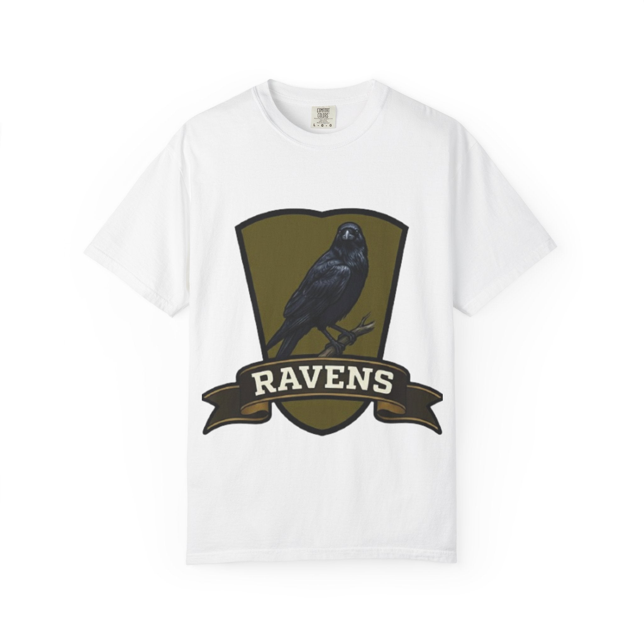 Ravens Crest T-Shirt — Vintage Shield Logo Tee
