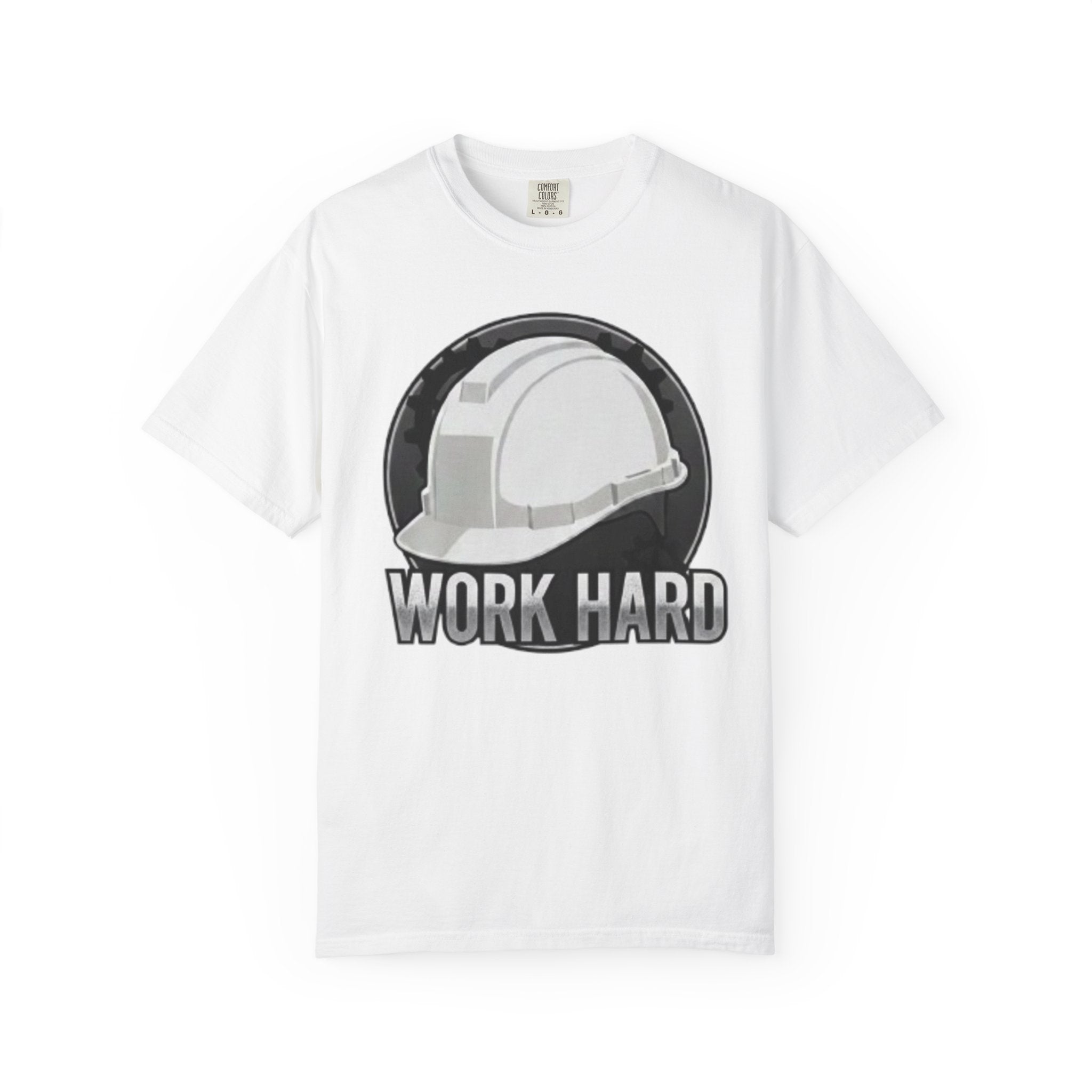 Work Hard Construction Helmet T‑Shirt