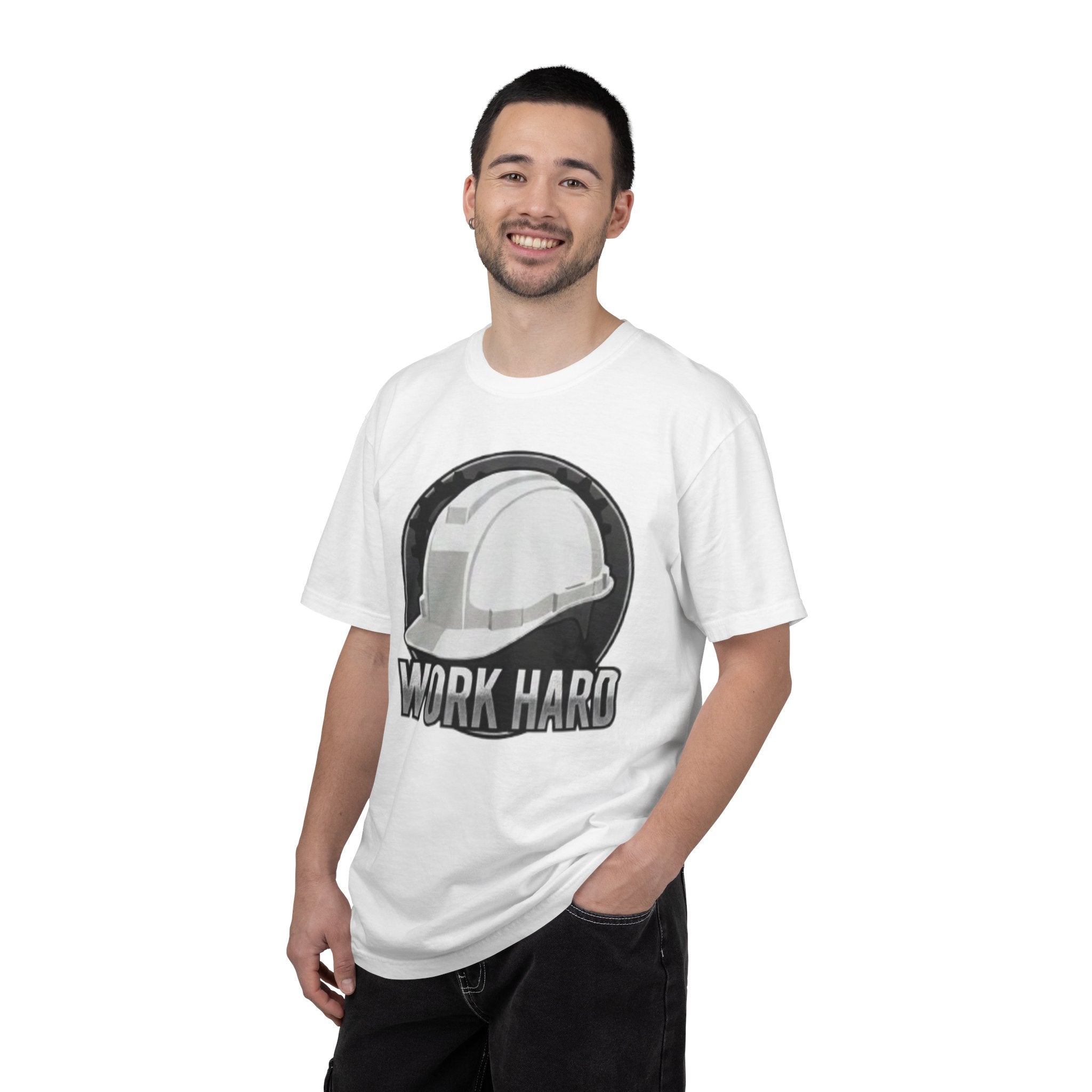 Work Hard Construction Helmet T‑Shirt
