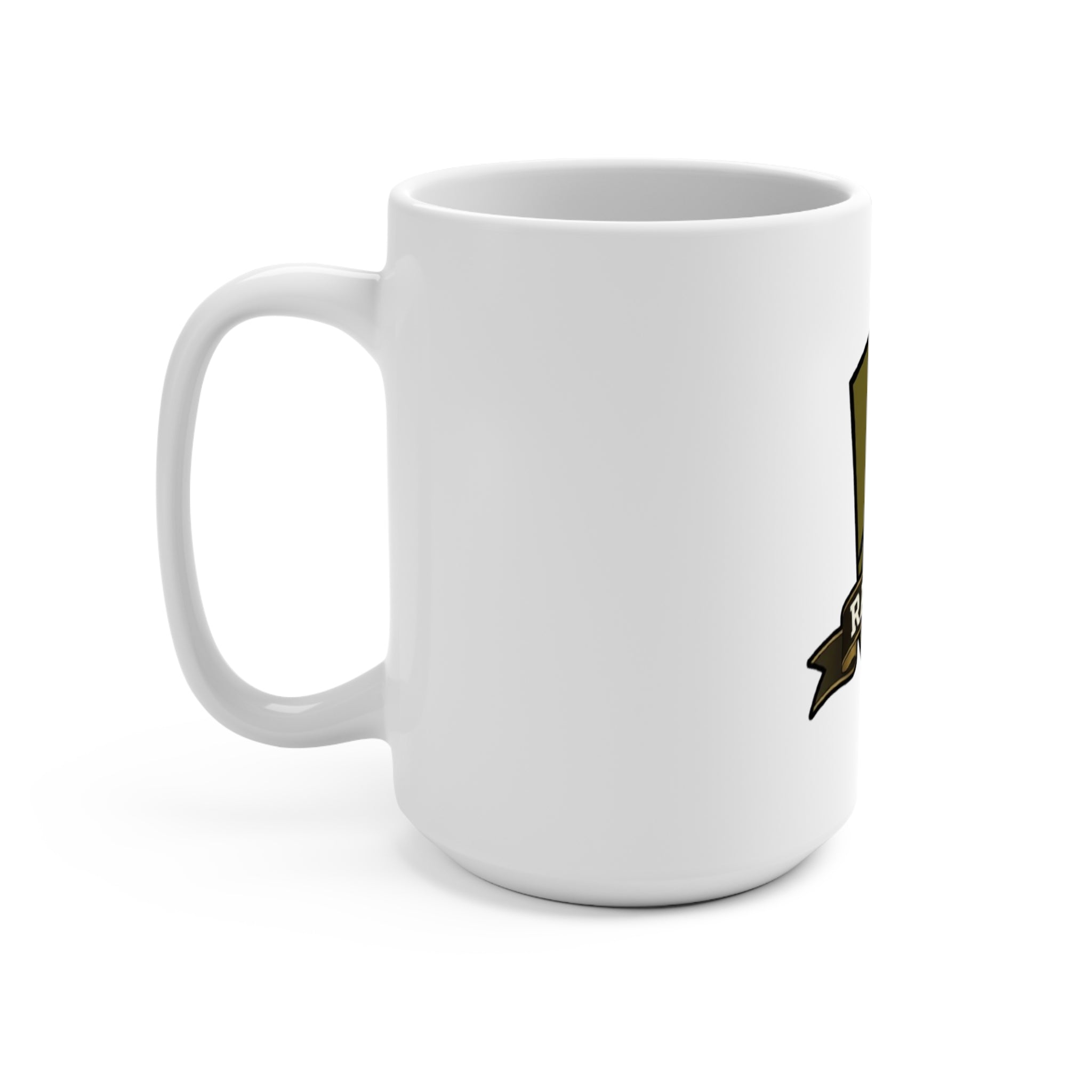 Ravens Crest Mug 15oz — Raven Emblem Coffee Cup