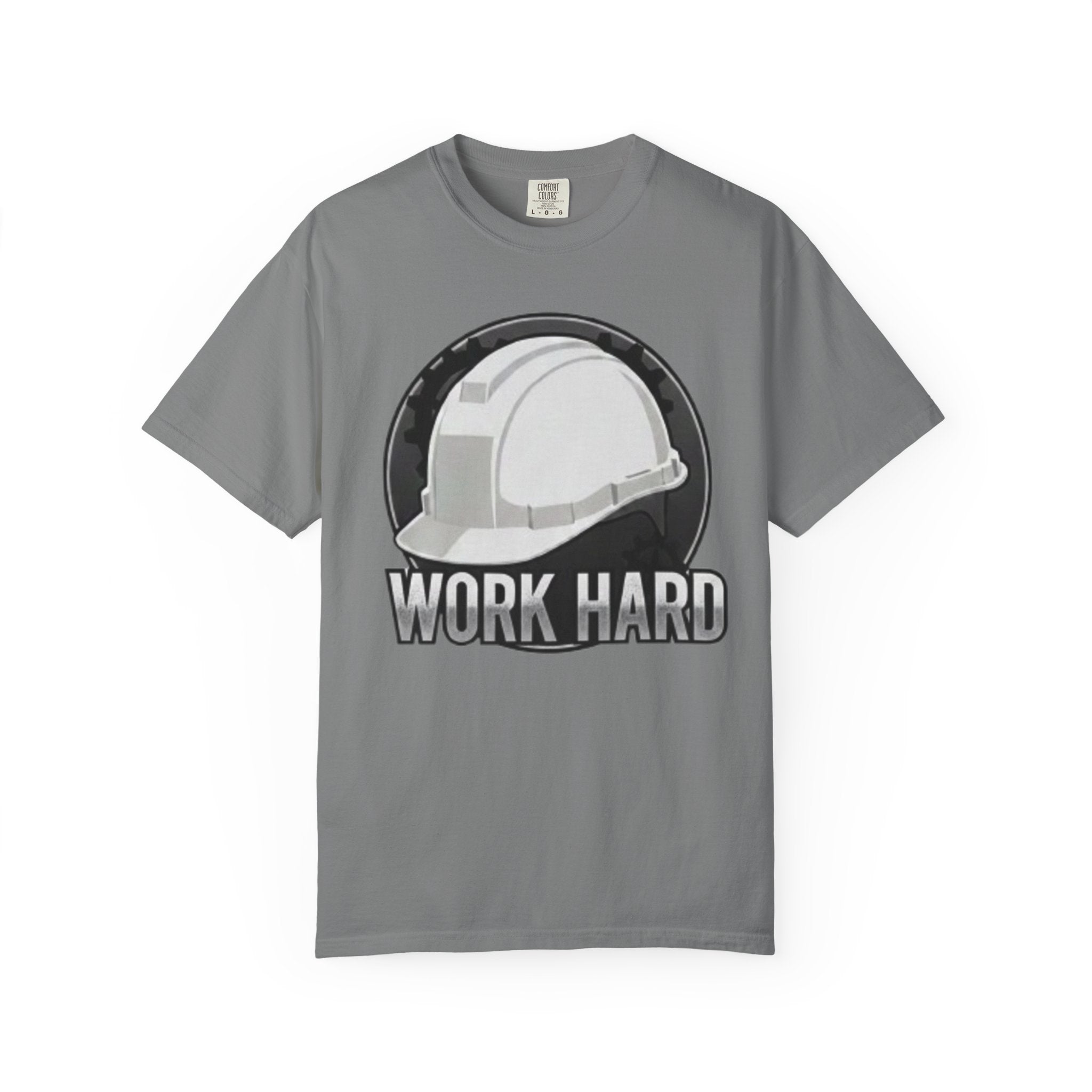Work Hard Construction Helmet T‑Shirt