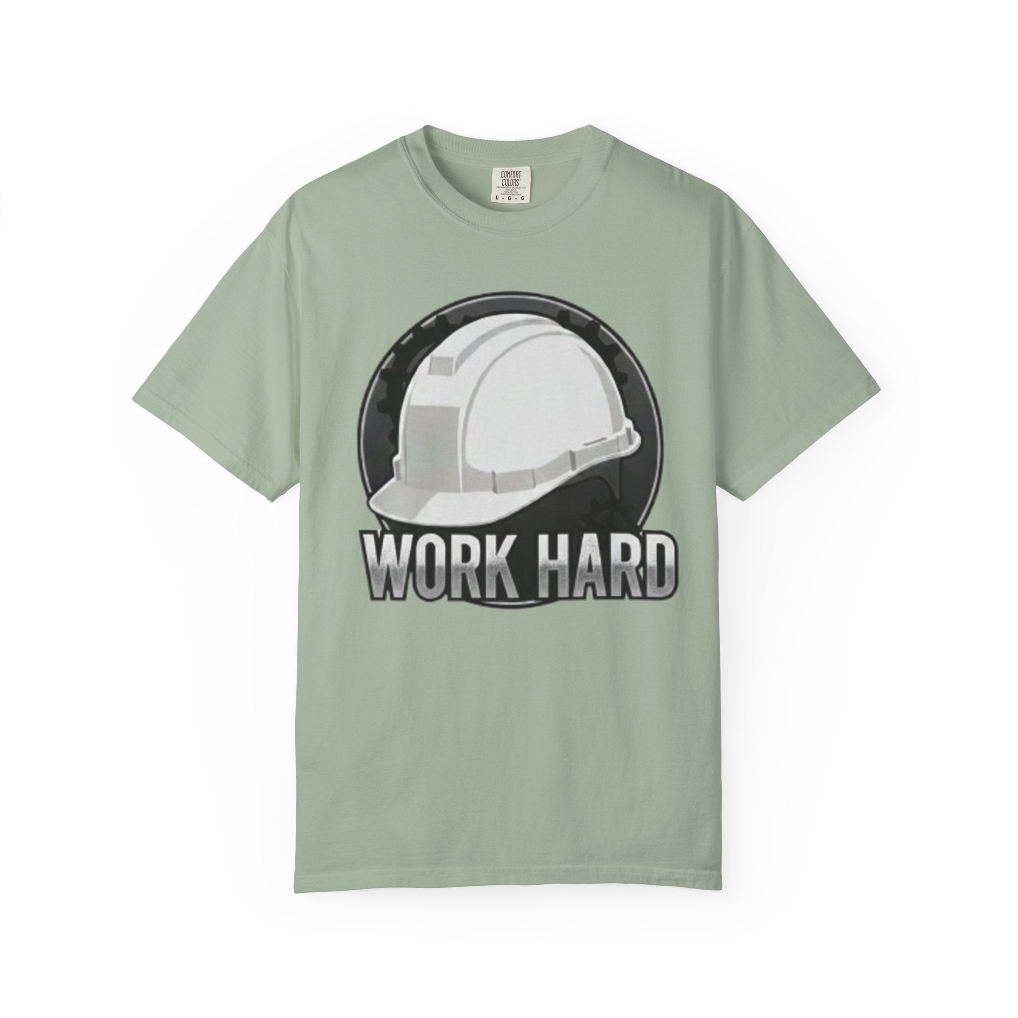 Work Hard Construction Helmet T‑Shirt