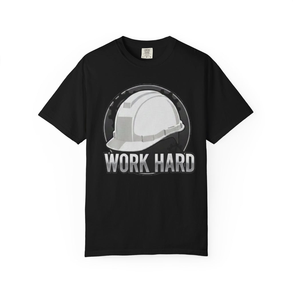 Work Hard Construction Helmet T‑Shirt