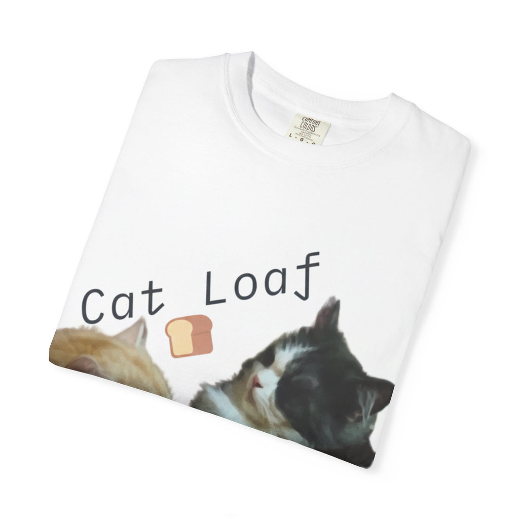 Cat Loaf T-Shirt — Cute Sleeping Cats Graphic Tee