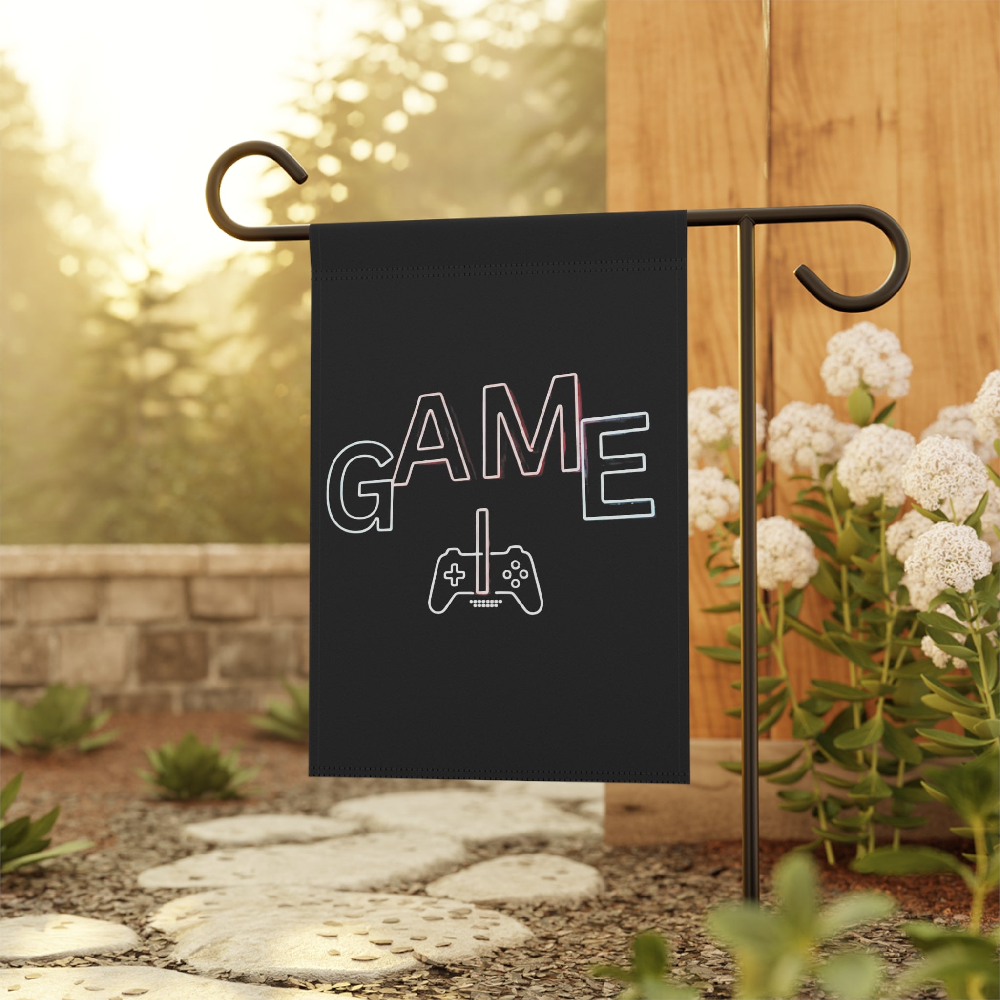 Game Garden Flag — Gamer Controller Yard Banner