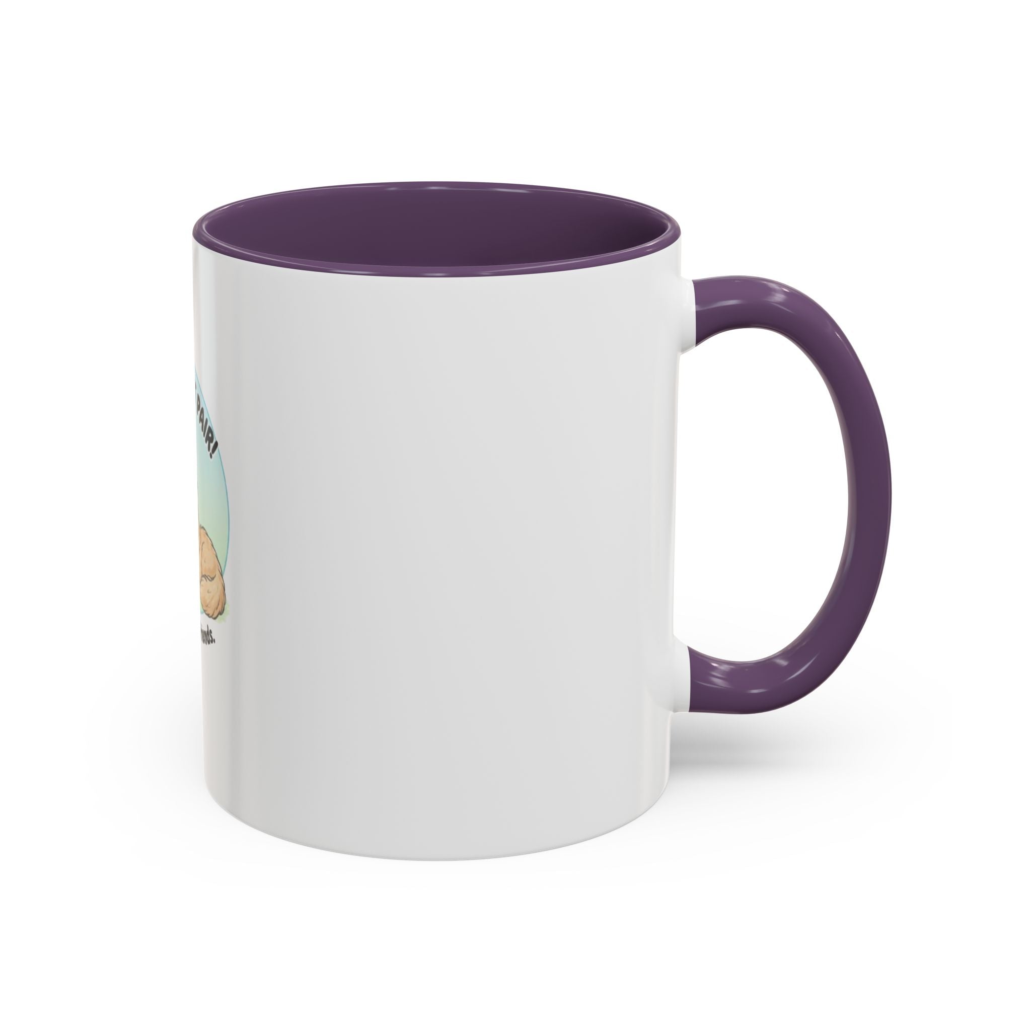 Purr-fect Pair Cat Coffee Mug — "Best Fluff Friends" Accent Mug (11/15oz)