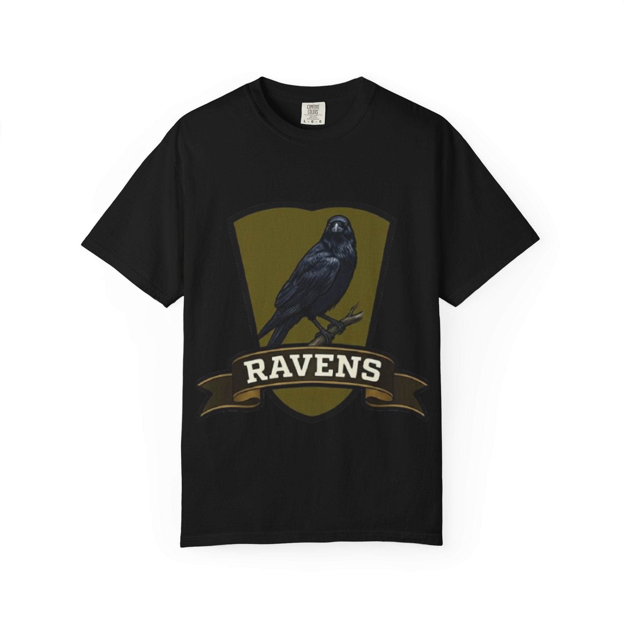 Ravens Crest T-Shirt — Vintage Shield Logo Tee