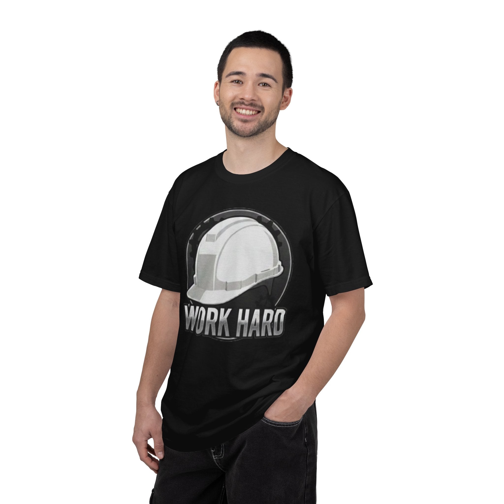 Work Hard Construction Helmet T‑Shirt