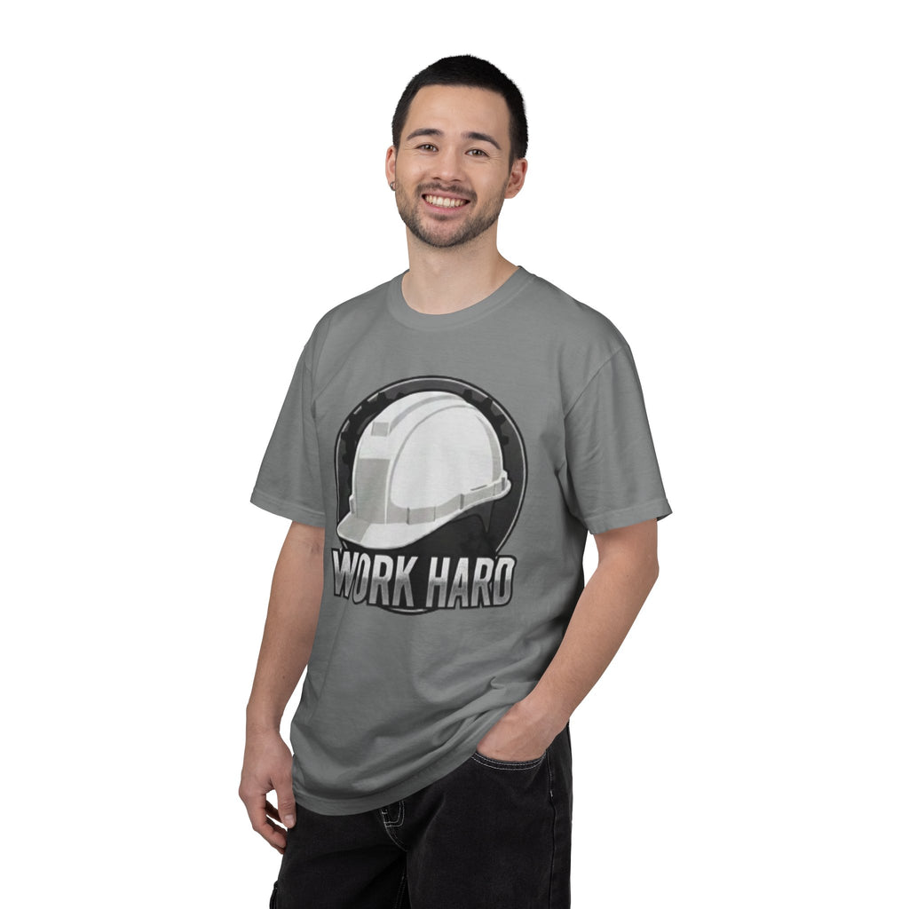 Work Hard Construction Helmet T‑Shirt